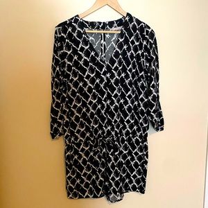 Banana Republic Snakeskin Romper